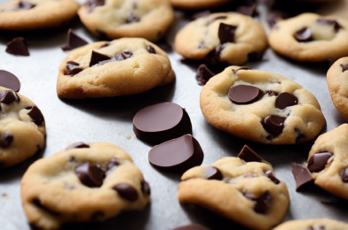 Substitute mini chocolate chips for regular chocolate chips