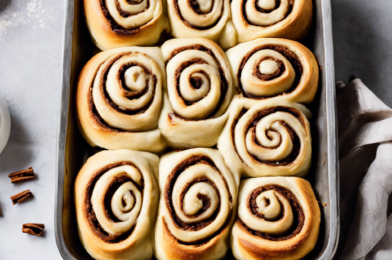 Sourdough cinnamon rolls