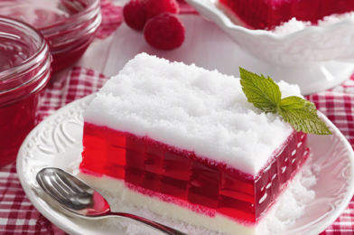 Snowy Raspberry Jello Recipe